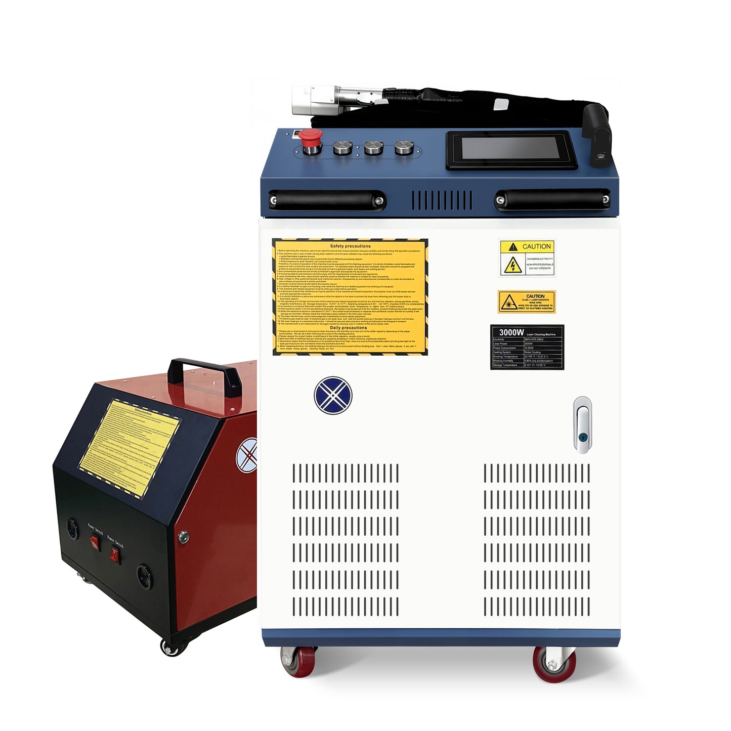 3000W Laser Welder Laser Welding Machine Laser Cutting Laser Cleaning 4in1 - 380V - 3 Phase