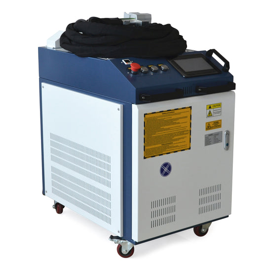 2000W CW Industrial Laser Cleaning Machine – 45ft Fiber Cable Rust & Paint Removal System