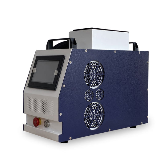 200W Pulse Laser Cleaning Machine Wood Paint Metal Rust Paint Removal - Air Cool