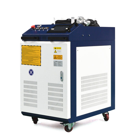 500W Pulse Laser Cleaning Machine Rust Removal For Paint Removal Water Cool
