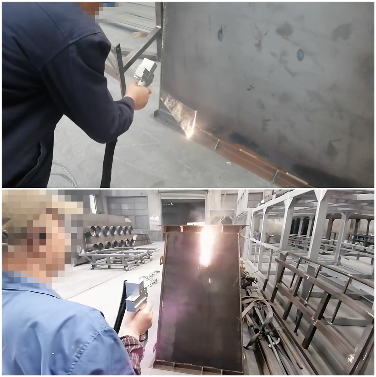 Industrial 1500W 2000W CW Laser Cleaning Machine Rusty Remove