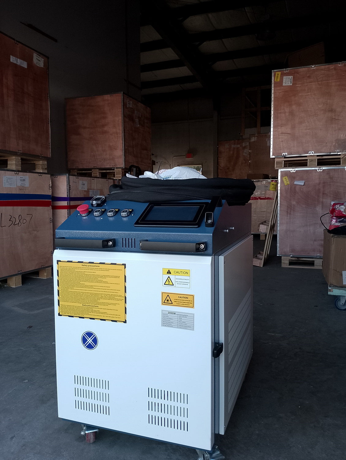 Open Box - 2000W Laser Cleaning Machine Laser Rust Remover Laser Cleaner Laser Rust Removal Machine Laser Paint Removal