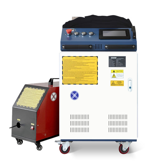 1500W Industrial Handheld CW Laser Welder Laser Welding Machine 5-in-1  Water Cool - Battery Welding