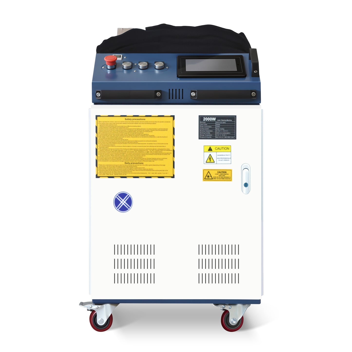 2000W Laser Cleaning Machine Industrial Power Laser Rust Remover Laser Cleaner Laser Rust Removal Machine Laser Paint Removal
