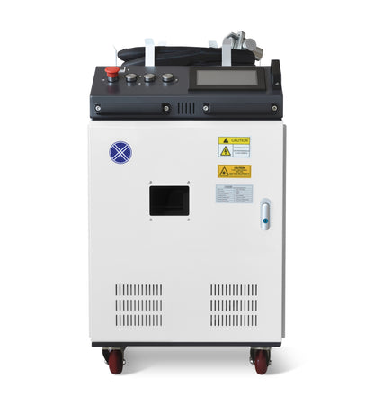 300W Pulse Laser Cleaning Machine For Wood Metal Paint Rust Removal Aluminum Oxidation Water Cooling