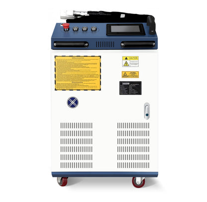 3000W CW Fiber Laser Cleaning Machine Laser Rusty Remove Machine 3 Phase - 380V