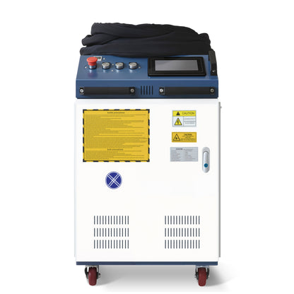 2000W CW Industrial Laser Cleaning Machine – 45ft Fiber Cable Rust & Paint Removal System