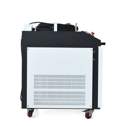 300W Pulse Laser Cleaning Machine For Wood Metal Paint Rust Removal Aluminum Oxidation Water Cooling