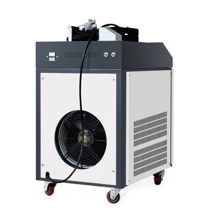 300W Pulse Laser Cleaning Machine For Wood Metal Paint Rust Removal Aluminum Oxidation Water Cooling