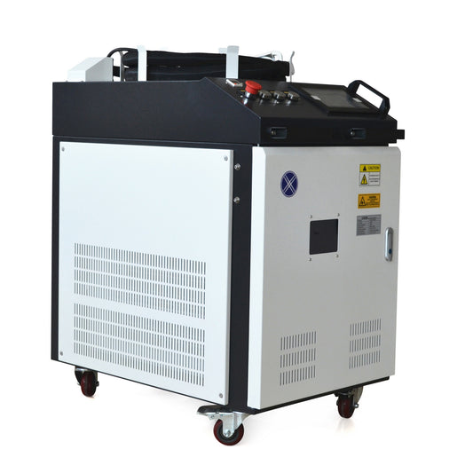 300W Pulse Laser Cleaning Machine For Wood Metal Paint Rust Removal Aluminum Oxidation Water Cooling