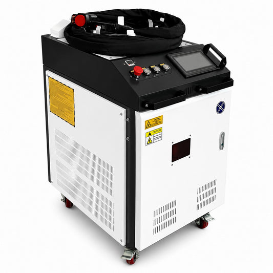 500W Pulse Laser Cleaning Machine Rust Removal For Paint Removal Water Cool