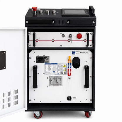 500W Pulse Laser Cleaning Machine Rust Removal For Paint Removal Water Cool