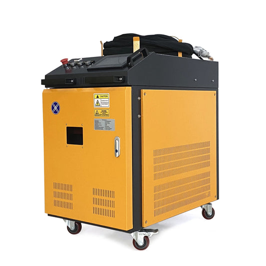 1500W CW Fiber Laser Cleaning Machine – Handheld Wobble Head with Dual Scan Lens
