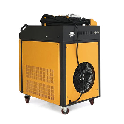 1500W CW Fiber Laser Cleaning Machine – Handheld Wobble Head with Dual Scan Lens