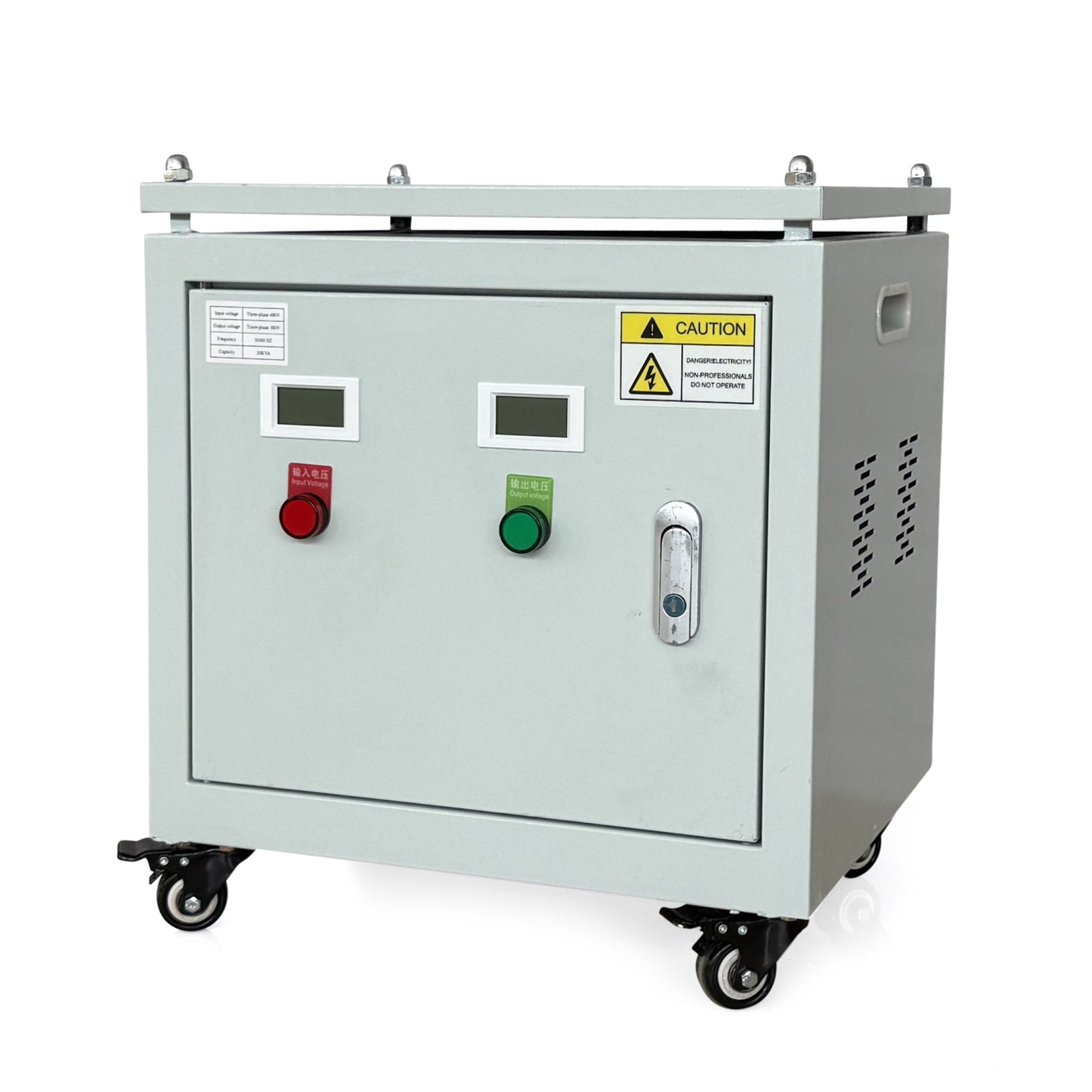 30kVA Step Down Transformer Industrial Power Converter 3-Phase to 3-Phase
